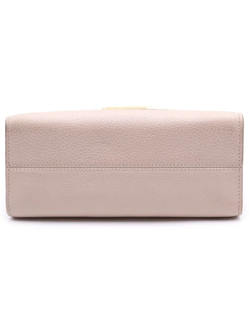 Louis Vuitton Twist One Handle PM Taurillon Leather 2-Way Shoulder Bag Beige